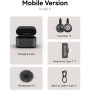 Hollyland Kit micro lavalier sans fil LARK M2S USBC (space gray)