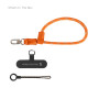 Smallrig 5302 Dragonne pour téléphone FilMov (Orange)