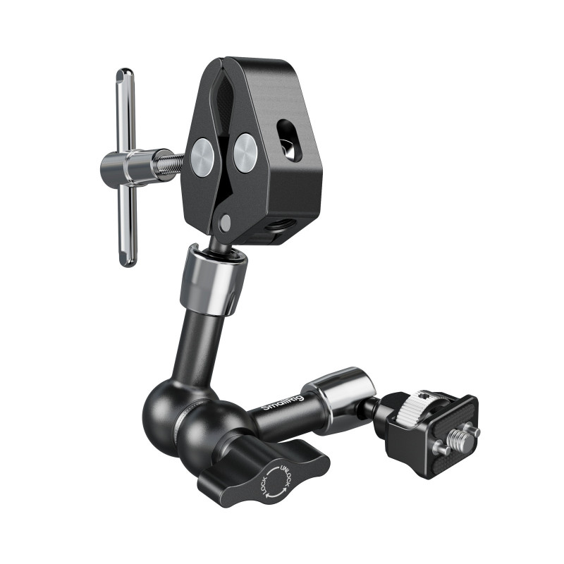 Smallrig 5310 Bras magique avec pince en forme de crabe (7")