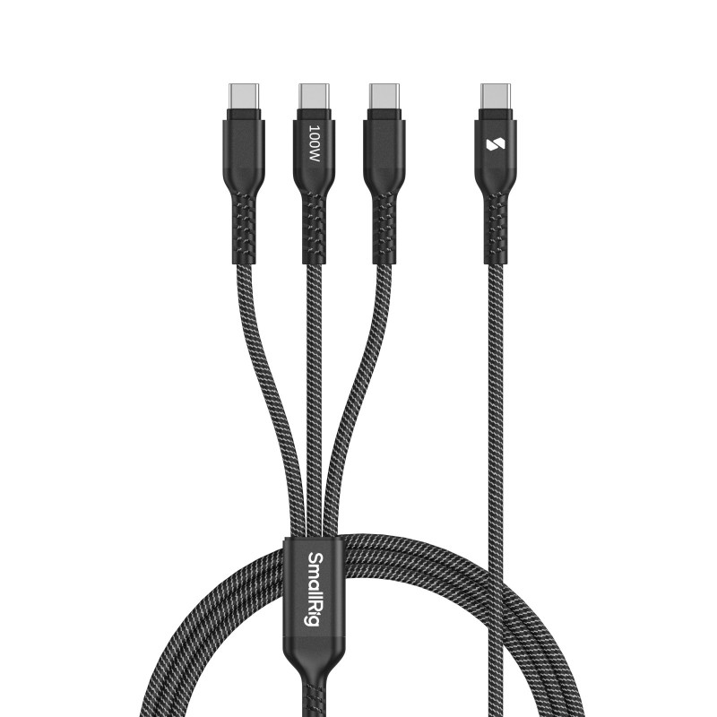 Smallrig Câble d'alimentation USB-C 3-en-1 5079