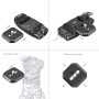 Smallrig Clip pour caméra avec kit de plaque de montage