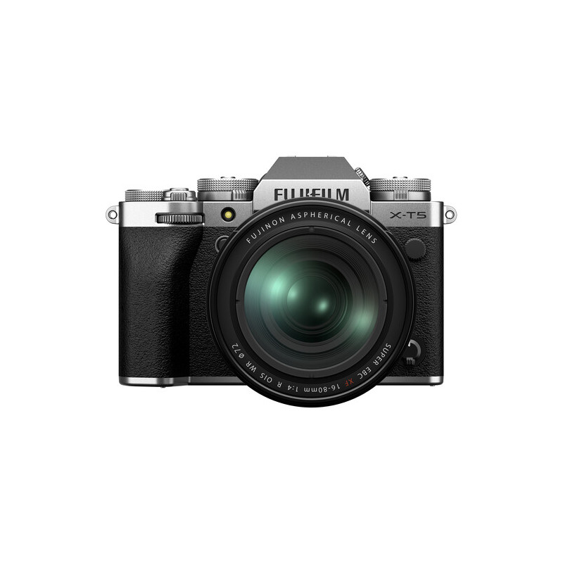 Fujifilm X-T5 argent EU + XF 16-80 KIT