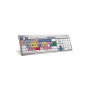 LogicKeyboard Clavier Avid Media Composer pour Mac - ALBA Azerty