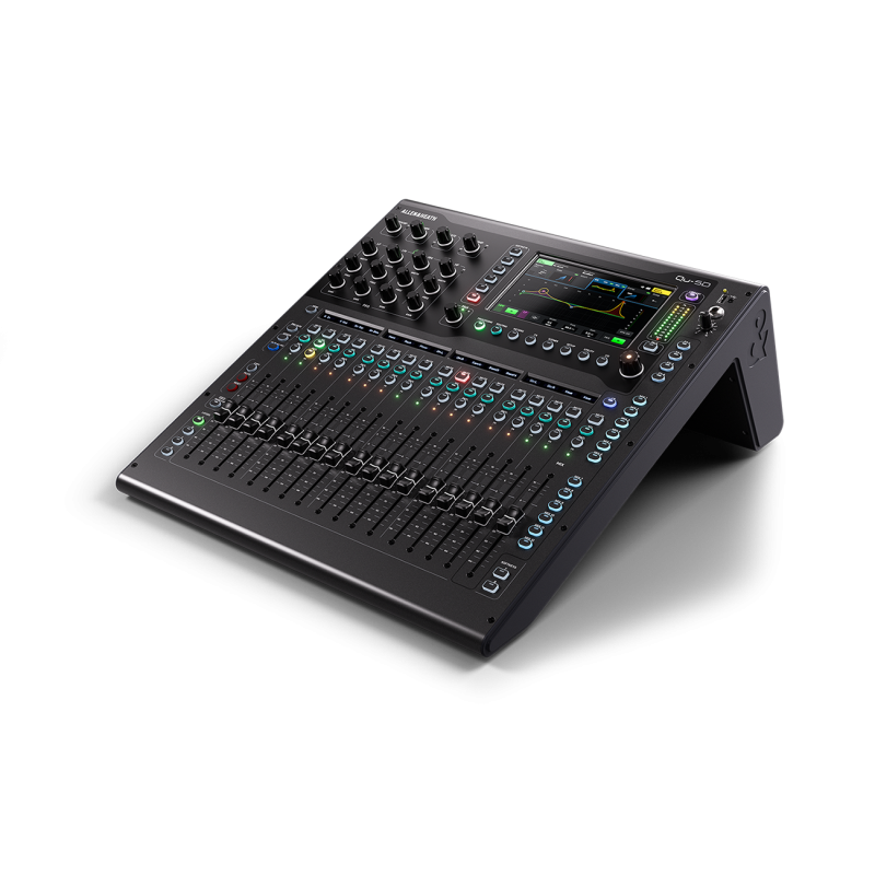 Allen & Heath - Console numérique QU-5, 17 faders, DANTE 16x16
