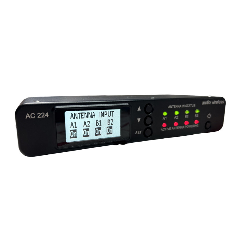 Audio Wireless Module distribution 2 zones 2x2 IN 2x4 OUT  470-654Mhz