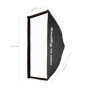 Smallrig 5369 FS-6090 Softbox pliable à installation rapide