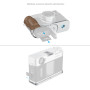 Smallrig Plaque montage L poignée bois pour FUJIFILM X half (argent)