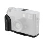 Smallrig Plaque montage L poignée silicone pour FUJIFILM X half noir