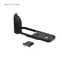 Smallrig Plaque montage L poignée silicone pour FUJIFILM X half noir