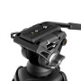 Sirui Trépied vidéo avec système d'un-button snap-in quick release