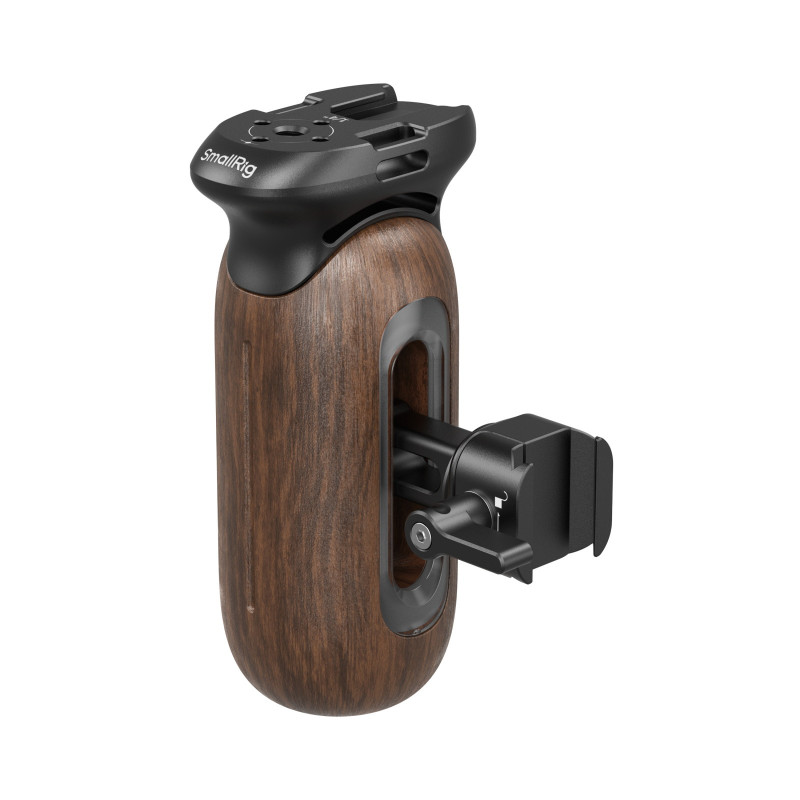 Smallrig 5239 Poignée latérale en bois avec pince NATO