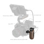 Smallrig 5239 Poignée latérale en bois avec pince NATO