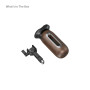 Smallrig 5239 Poignée latérale en bois avec pince NATO