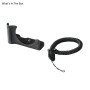 Smallrig 5433 Kit demi-étui en cuir pour Canon EOS R50 V Noir