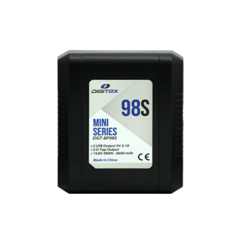 Digitex DGT BP-98s 98Wh Batterie V-Lock 2D-Tap + 2USB