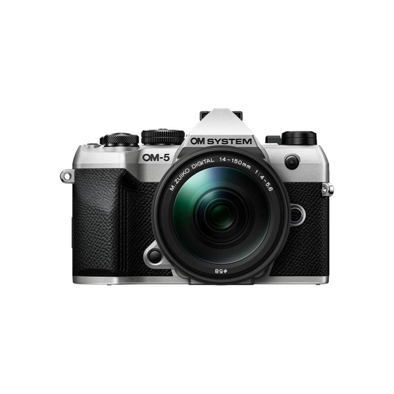 OM System Boitier OM-5 + Objectif  14-150 mm Argent