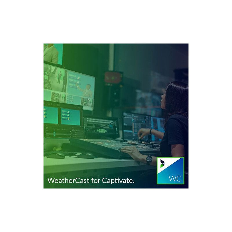 Newblue Option logicielle Weathercast pour Captivate Sport ou Present