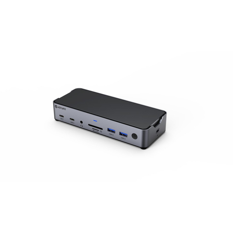 eSTUFF Station d'accueil USB-C Triple 4K