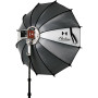 Harlowe Boîte à lumière à dégagement rapide peu profonde 35"