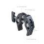 Smallrig 3755B Pince en forme de crabe