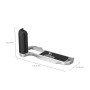 Smallrig 4713C Plaque en L avec poignée pour X-T50 (Silicone/Argent)