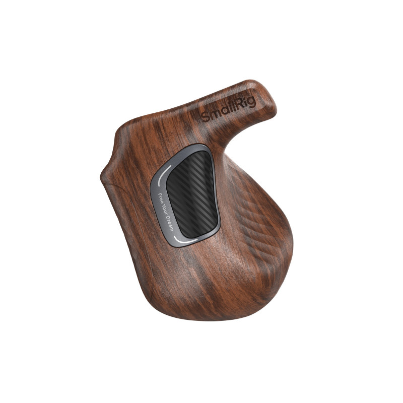 Smallrig 5161 Poignée en bois avec pince NATO (gauche)