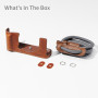 Smallrig 5449 Kit d’étui en cuir pour appareil photo X-E5 (marron)
