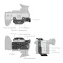 Smallrig 5591 Demi-cage pour Sony FX2