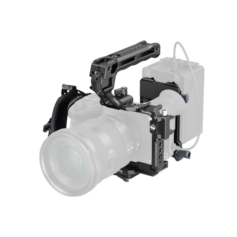 Smallrig 5590 Kit de cage avancé avec plaque batterie pour Sony FX2