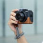 Smallrig 5385 Kit d’étui en cuir pour Canon PowerShot V1 (marron)