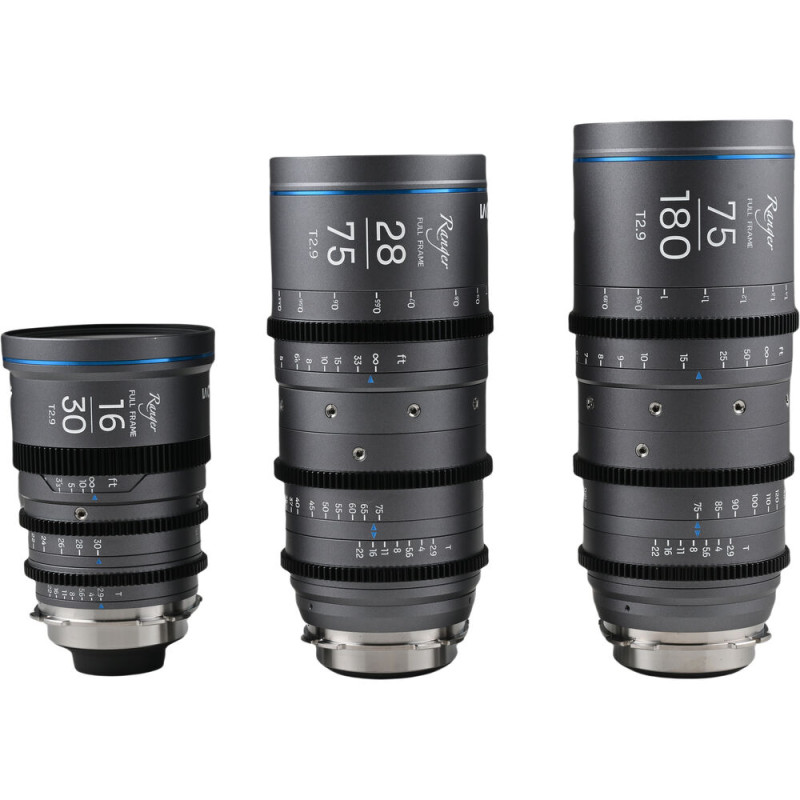 Ranger FF Lite (16-30, 28-75-180) Cine 3-Lens Bundle - PL/EF