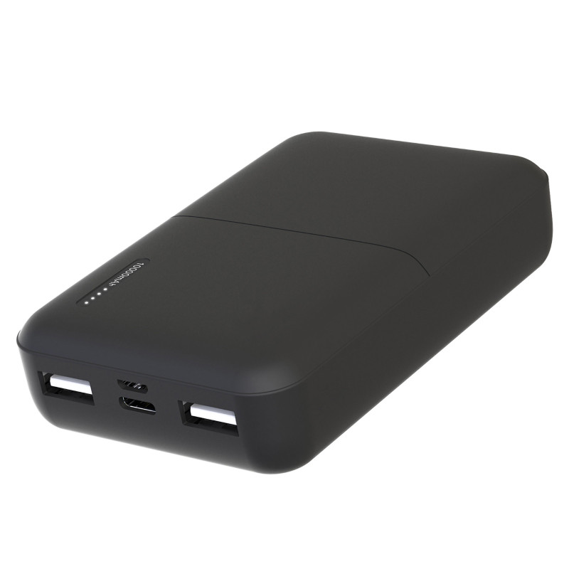 Akashi ALTPB ECO 10 Powerbank 10 000 mAh - USB - USB-C Micro USB Noir