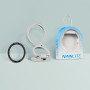Nanlite Lumo Support téléphone avec Ring Light Blanc / Bleu