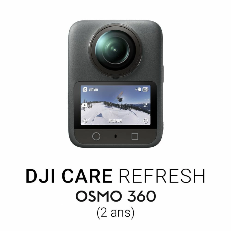 DJI Assurance Care Refresh pour DJI Osmo 360 (2 ans)