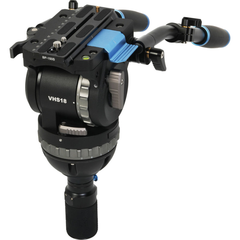 Sirui Rotule vidéo fluide pro réglage contrepoids & friction 1,5-18kg