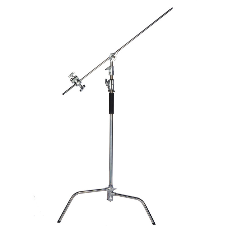 Sirui Trépied pro acier réglable 320cm bras extensible 125cm