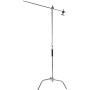 Sirui Trépied pro acier réglable 320cm bras extensible 125cm