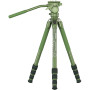 Sirui Trépied en aluminium avec rotule vidéo en vert mat