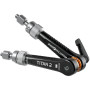 Bright Tangerine Titan Arm 2 (3/8" - 1/4") - London Fog