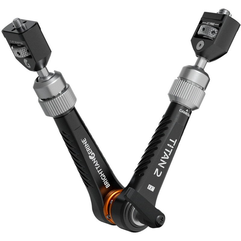 Bright Tangerine Titan Arm 2 (3/8" AT - 1/4" AT) - London Fog