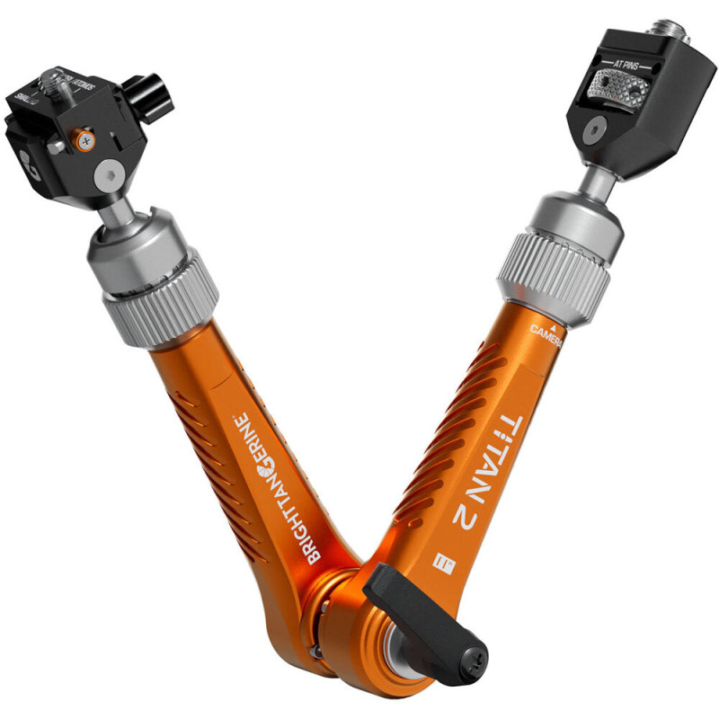 Bright Tangerine Titan Arm 2 (3/8" AT - NATO QR) - Tangerine