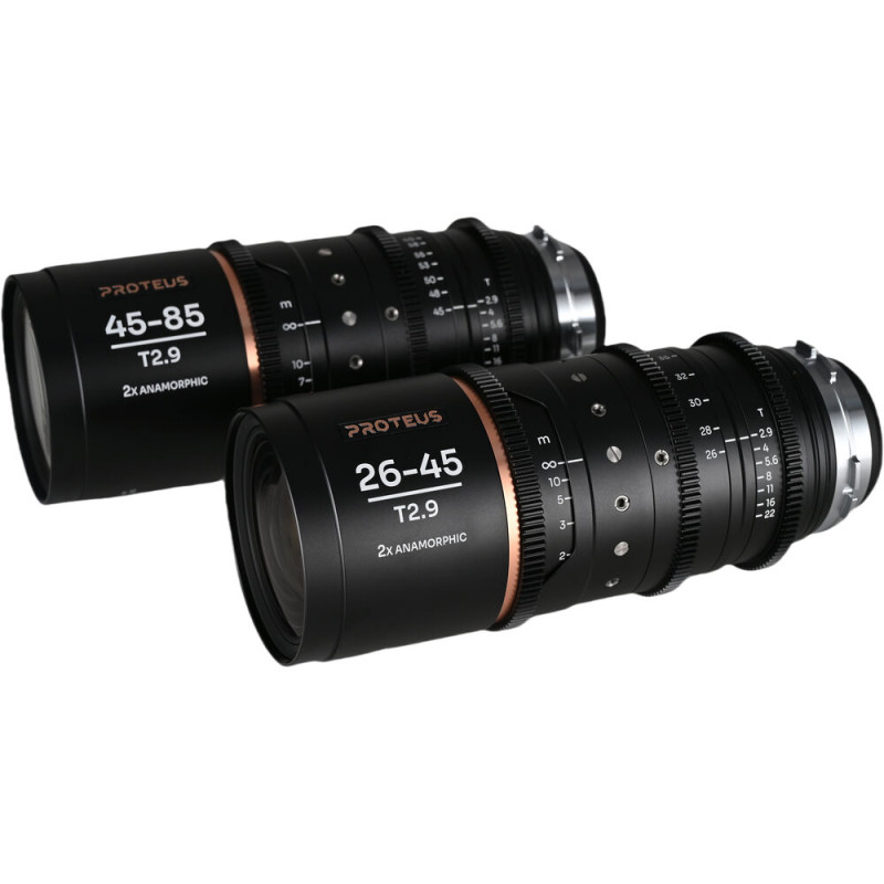 Laowa Proteus Zoom 2X Anamorphic (26-45mm,45-85mm) - Amber (M)