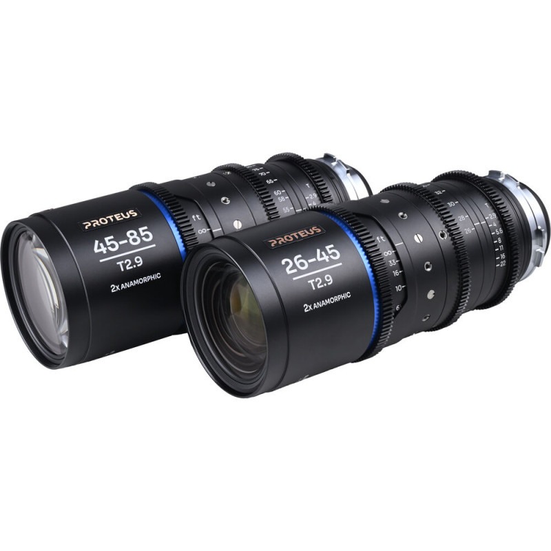 Laowa Proteus Zoom 2X Anamorphic (26-45mm,45-85mm) - Blue (Ft)
