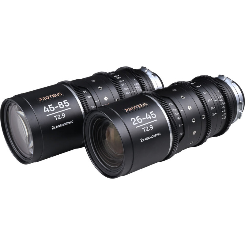 Laowa Proteus Zoom 2X Anamorphic (26-45mm,45-85mm) -Silver (Ft)