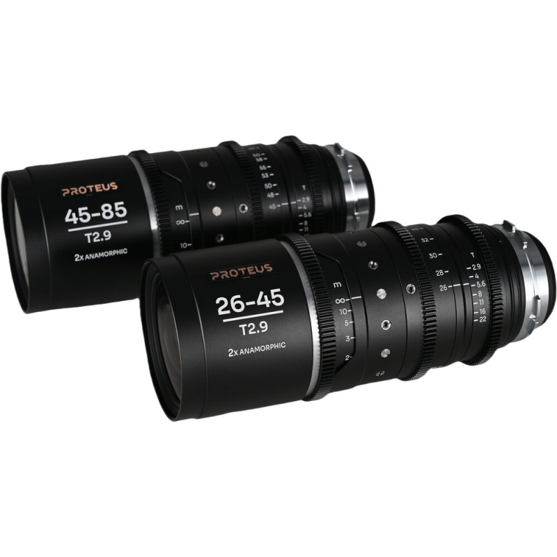 Laowa Proteus Zoom 2X Anamorphic (26-45mm,45-85mm) - Silver (M)