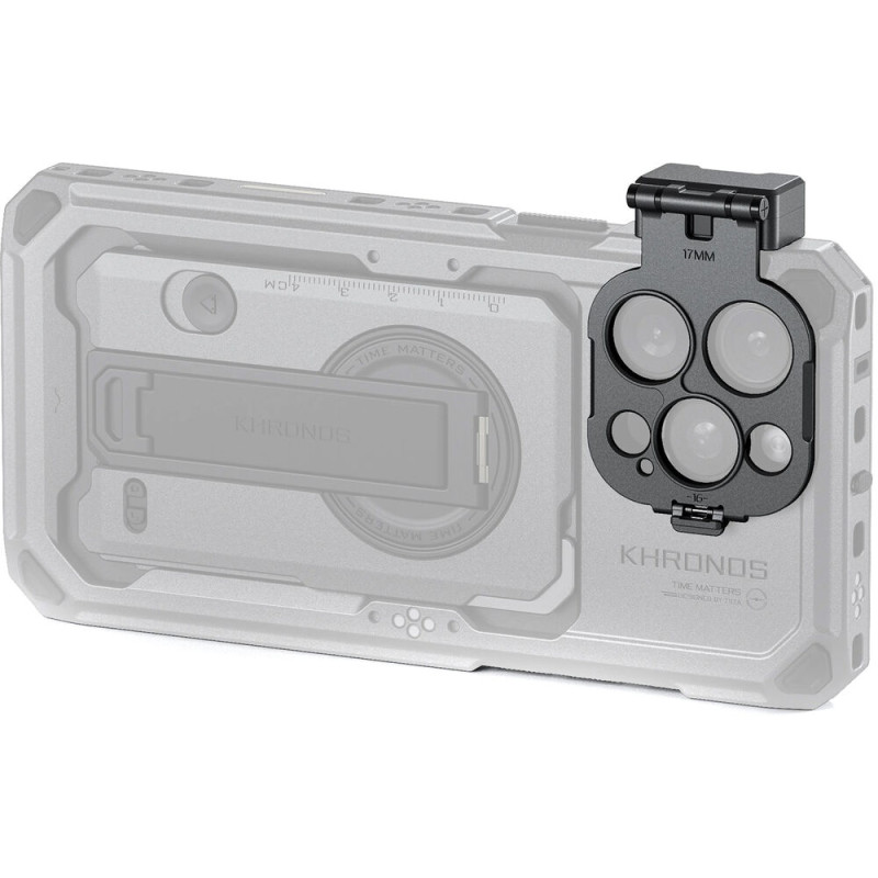 Tilta Adaptateur Objectif Fileté 17mm pour Iphone 16Pro/Pro Max Gris