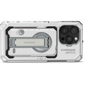 Tilta Coque Iphone 16 Pro Max Khronos Blanc Titane
