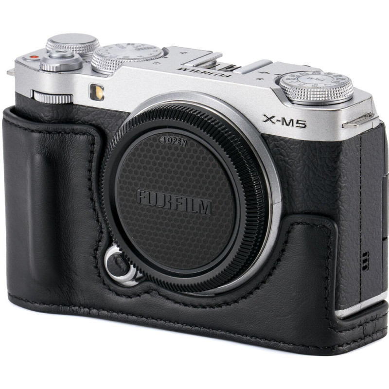 Tilta Étui en Cuir pour Appareil Photo pour Fujifilm X-M5 Noir