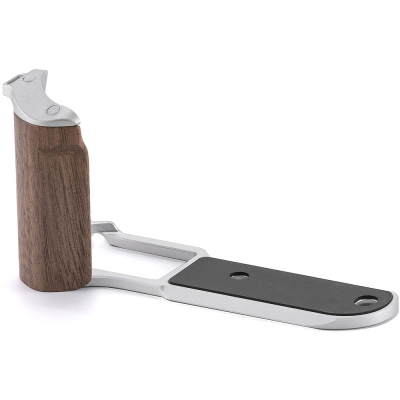 Tilta Plaque de base avec poignée en bois pour X-T50 Argent
