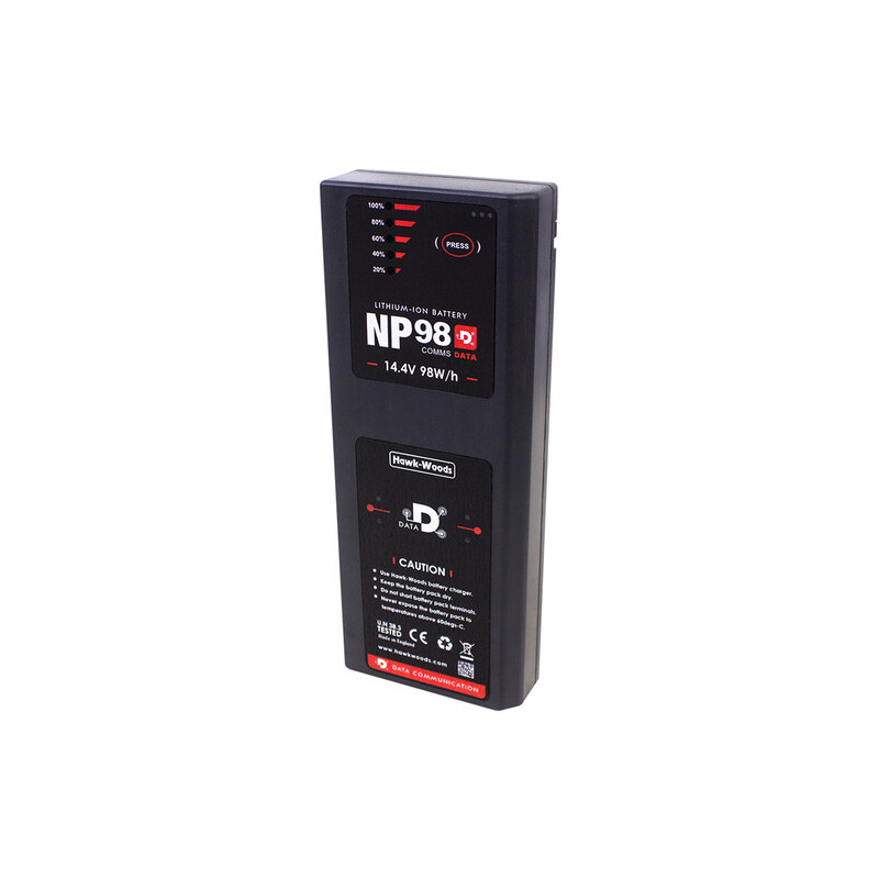 Hawk-Wood Batterie 14,4 V 98 Wh (consommation 9 A)